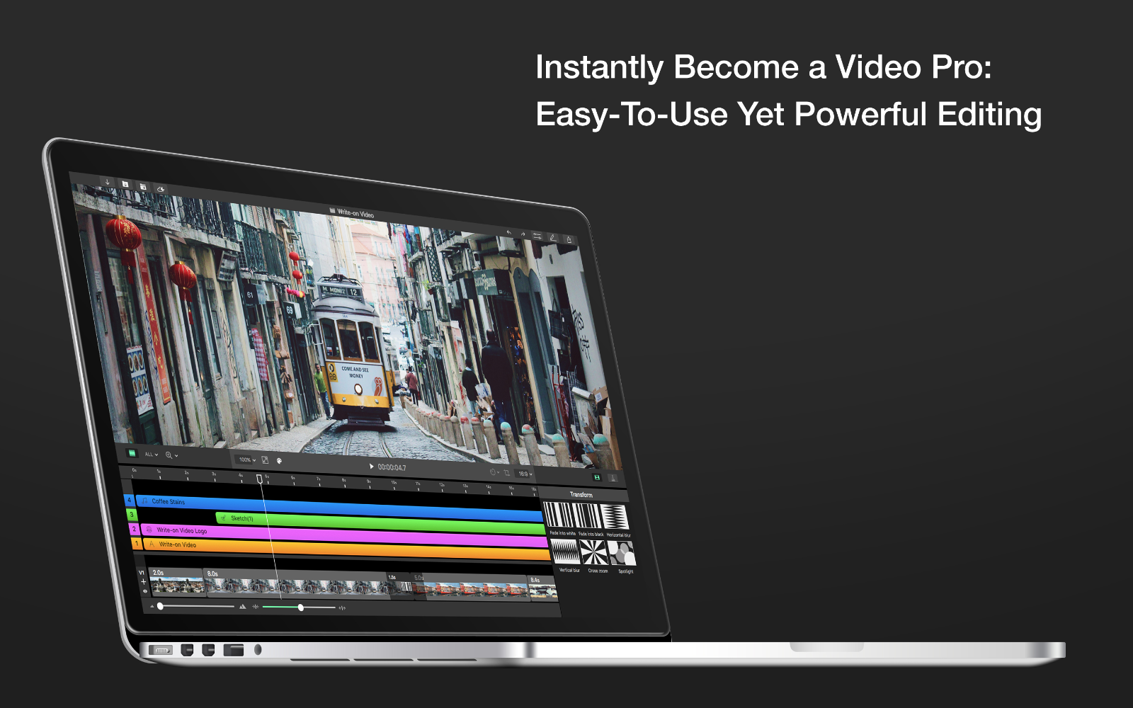 Influence & Inspire with Write-on Video for Mac: A Powerful, Easy-To-Use Video Editor