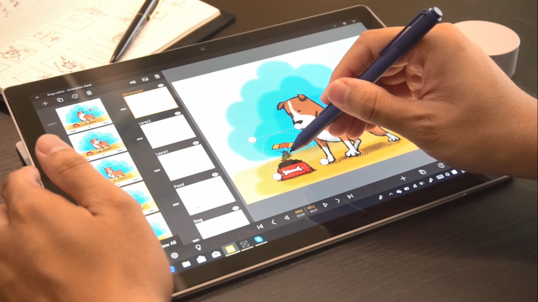 Create animation using Animation Desk on iPad