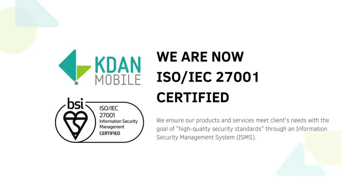 Kdan Mobileが情報セキュリティマネジメントシステム（ISMS）の国際規格認証「ISO27001」を取得