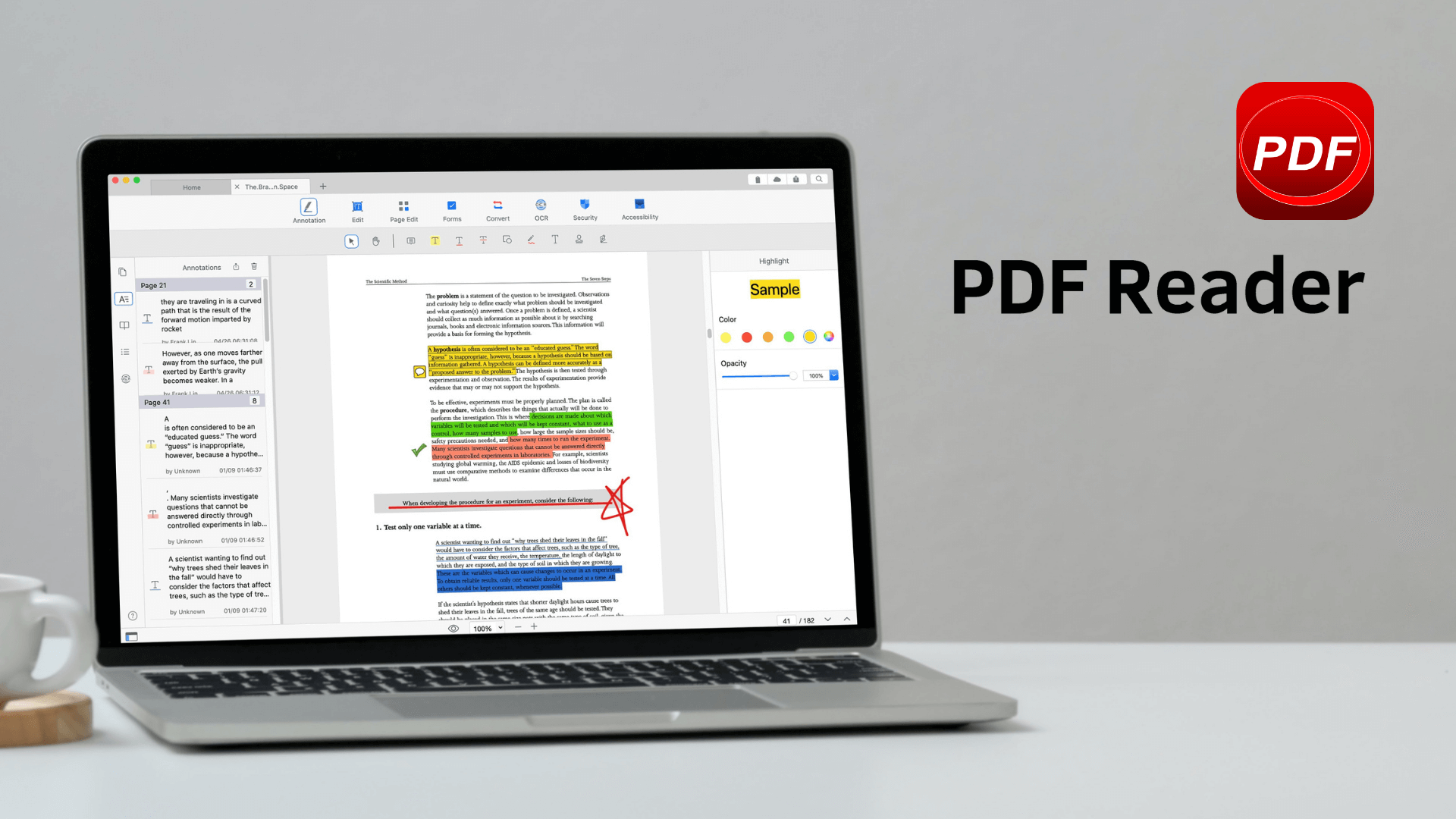 最佳 PDF 文件編輯器 PDF Reader，Mac 版本大更新：介面、功能大升級，提高 PDF 編輯效率